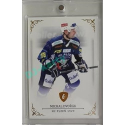 2023 Legendary Cards REKORDY ČESKÉ EXTRALIGY #054 Michal Dvořák Gold 01/20