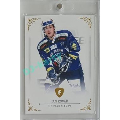 2023 Legendary Cards REKORDY ČESKÉ EXTRALIGY #018 Jan Kovář Gold 01/20