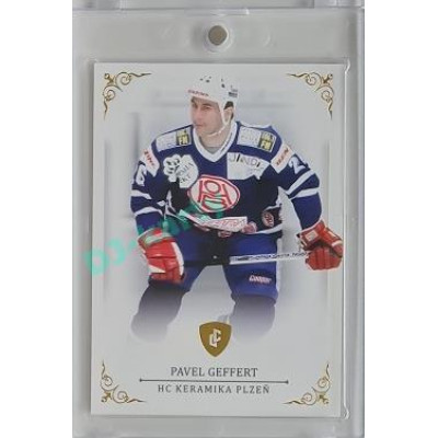 2023 Legendary Cards REKORDY ČESKÉ EXTRALIGY #070 Pavel Geffert Gold 01/20