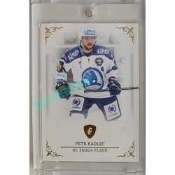 2023 Legendary Cards REKORDY ČESKÉ EXTRALIGY #076 Petr Kadlec Gold 01/20