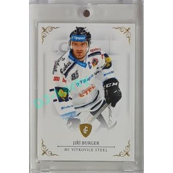 2023 Legendary Cards REKORDY ČESKÉ EXTRALIGY #027 Jiří Burger Gold 01/20