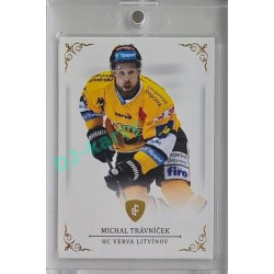 2023 Legendary Cards REKORDY ČESKÉ EXTRALIGY #056 Michal Trávníček Gold 01/20
