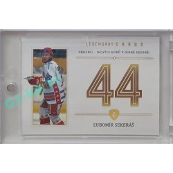 2023 Legendary Cards REKORDY ČESKÉ EXTRALIGY #ZC-DP2 Lubomír Sekeráš Základní Část Gold 07/20