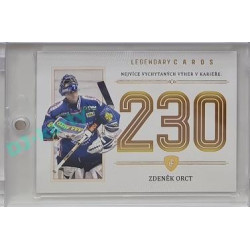 2023 Legendary Cards REKORDY ČESKÉ EXTRALIGY #ZC-WC5 Zdeněk Orct Základní Část Gold 07/20