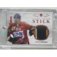 2023 Legendary Cards REKORDY ČESKÉ EXTRALIGY #GUS-03 Petr Sýkora Game Used Stick Expo Praha Red 1/1