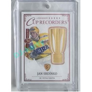 2023 Legendary Cards REKORDY ČESKÉ EXTRALIGY #CR-06 Jan Srdínko Cup Recorders Expo Praha Red 1/1