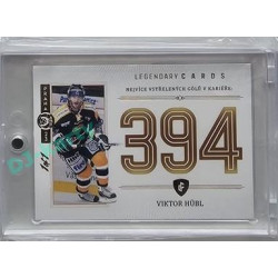 2023 Legendary Cards REKORDY ČESKÉ EXTRALIGY #ZC-GC1 Viktor Hübl Základní Část Expo Praha Gold 1/1