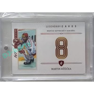 2023 Legendary Cards REKORDY ČESKÉ EXTRALIGY #ZC-MH5 Martin Růžička Základní Část Expo Praha Red 1/1