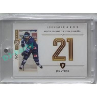 2023 Legendary Cards REKORDY ČESKÉ EXTRALIGY #ZC-S12 Jan Výtisk Základní Část Expo Praha Gold 1/1