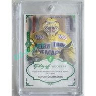 2023 Legendary Cards REKORDY ČESKÉ EXTRALIGY #PG-03 Roman Čechmánek Play Off Expo Praha Emerald 1/1