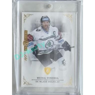 2023 Legendary Cards REKORDY ČESKÉ EXTRALIGY #058 Michal Vondrka Expo Praha Red 1/1