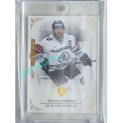 2023 Legendary Cards REKORDY ČESKÉ EXTRALIGY #058 Michal Vondrka Expo Praha Red 1/1