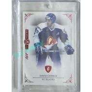 2023 Legendary Cards REKORDY ČESKÉ EXTRALIGY #007 David Čermák Expo Praha Red 1/1
