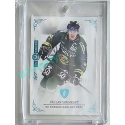 2023 Legendary Cards REKORDY ČESKÉ EXTRALIGY #105 Václav Skuhravý Expo Praha Turquoise 1/1