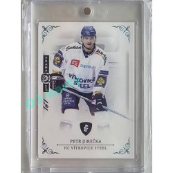 2023 Legendary Cards REKORDY ČESKÉ EXTRALIGY #075 Petr Jurečka Expo Praha Turquoise 1/1