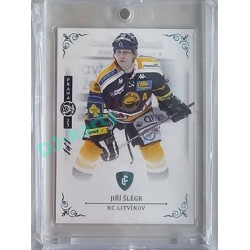 2023 Legendary Cards REKORDY ČESKÉ EXTRALIGY #030 Jiří Šlégr Expo Praha Turquoise 1/1