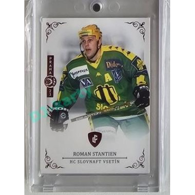 2023 Legendary Cards REKORDY ČESKÉ EXTRALIGY #094 Roman Stantien Expo Praha Red 1/1