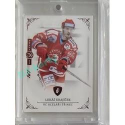 2023 Legendary Cards REKORDY ČESKÉ EXTRALIGY #037 Lukáš Krajíček Expo Praha Red 1/1