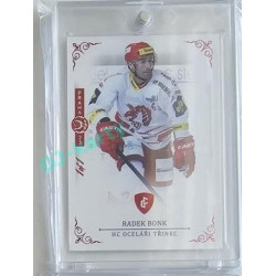 2023 Legendary Cards REKORDY ČESKÉ EXTRALIGY #085 Radek Bonk Expo Praha Red 1/1