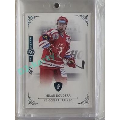 2023 Legendary Cards REKORDY ČESKÉ EXTRALIGY #058 Milan Doudera Expo Praha Turquoise 1/1