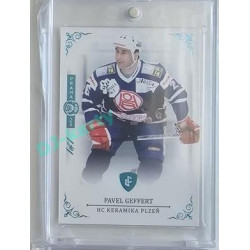 2023 Legendary Cards REKORDY ČESKÉ EXTRALIGY #070 Pavel Geffert Expo Praha Turquoise 1/1