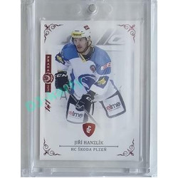 2023 Legendary Cards REKORDY ČESKÉ EXTRALIGY #029 Jiří Hanzlík Expo Praha Red 1/1