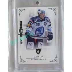 2023 Legendary Cards REKORDY ČESKÉ EXTRALIGY #016 Jakub Lev Expo Praha Emerald 1/1