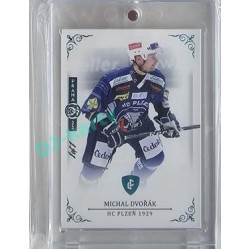 2023 Legendary Cards REKORDY ČESKÉ EXTRALIGY #054 Michal Dvořák Expo Praha Turquoise 1/1