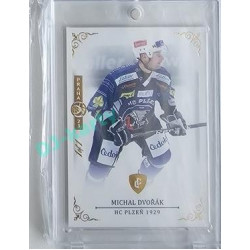 2023 Legendary Cards REKORDY ČESKÉ EXTRALIGY #054 Michal Dvořák Expo Praha Gold 1/1