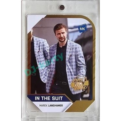 2023 MK reprezentace #ITS-7 Marek Langhamer In the suite GOLD - DIE CUT First Day of Issue