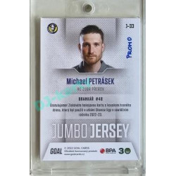 2022/23 Goal Cards Chance #J-33 Michael Petrásek Jumbo Jersey 1of2 EXPO PROMO