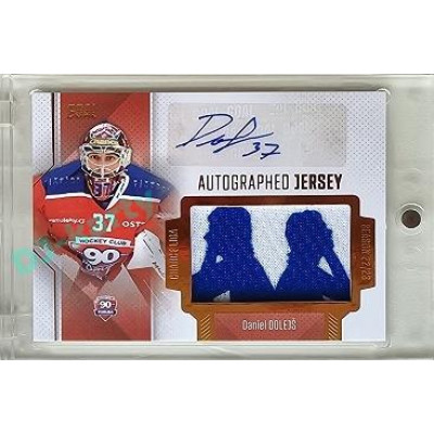 2022/23 Goal Cards Chance #JA-39 Daniel Dolejš Autographed Jersey 1of3 EXPO PROMO