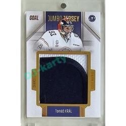 2022/23 Goal Cards Chance #J-29 Tomáš Král Jumbo Jersey 1of2 EXPO PROMO