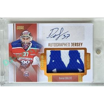 2022/23 Goal Cards Chance #JA-39 Daniel Dolejš Autographed Jersey 1of3 EXPO PROMO