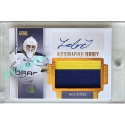 2022/23 Goal Cards Chance #JA-41 Jakub Lackovič Autographed Jersey 1of2 EXPO PROMO