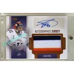 2022/23 Goal Cards Chance #JA-29 Tomáš Král Autographed Jersey 1of3 EXPO PROMO