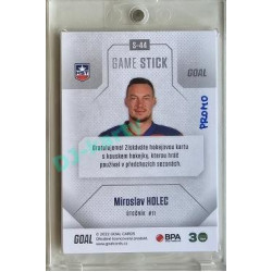 2022/23 Goal Cards Chance #S-44 Miroslav Holec Game Used Stick 1of3 EXPO PROMO