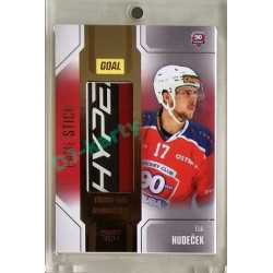 2022/23 Goal Cards Chance #S-26 Jan Hudeček Game Used Stick 1of1 EXPO PROMO