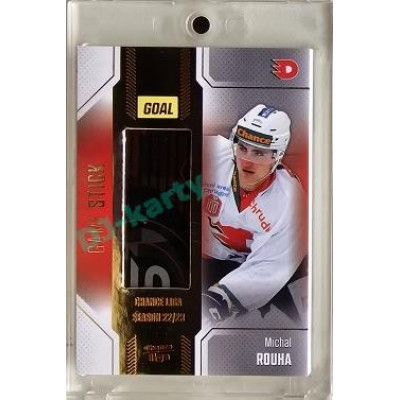 2022/23 Goal Cards Chance #S-54 Michal Rouha Game Used Stick 1of3 EXPO PROMO