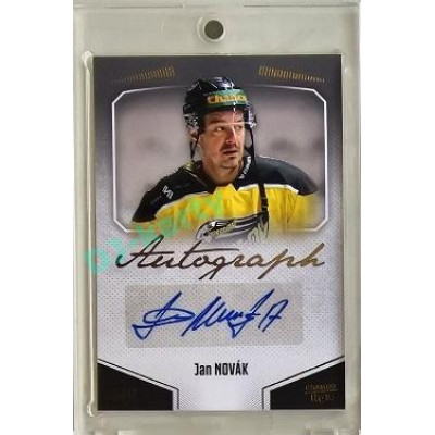 2022/23 Goal Cards Chance Liga 2. série #98 Jan Novák Autograph 1of3 EXPO PROMO
