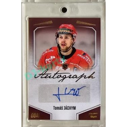 2022/23 Goal Cards Chance Liga 2. série #104 Tomáš Jáchym Autograph 1of1 EXPO PROMO