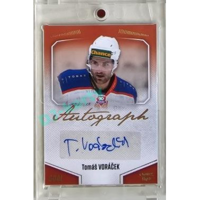 2022/23 Goal Cards Chance Liga 2. série #152 Tomáš Voráček Autograph 1of1 EXPO PROMO