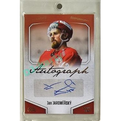 2022/23 Goal Cards Chance Liga 2. série #140 Jan Jaroměřský Autograph 1of1 EXPO PROMO