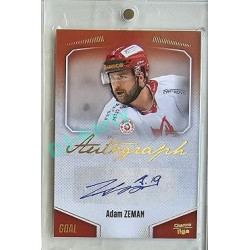 2022/23 Goal Cards Chance Liga 2. série #144 Adam Zeman Autograph 1of1 EXPO PROMO