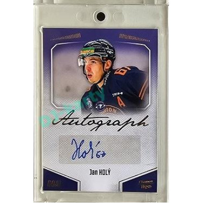 2022/23 Goal Cards Chance Liga 2. série #110 Jan Holý Autograph 1of1 EXPO PROMO