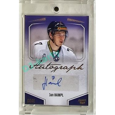 2022/23 Goal Cards Chance Liga 2. série #111 Jan Hampl Autograph 1of1 EXPO PROMO