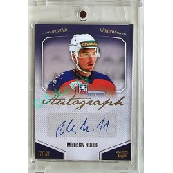 2022/23 Goal Cards Chance Liga 2. série #118 Miroslav Holec Autograph 1of1 EXPO PROMO