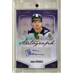 2022/23 Goal Cards Chance Liga 2. série #160 Adam Křemen Autograph 1of3 EXPO PROMO