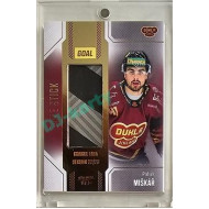 2022/23 Goal Cards Chance #S-33 Patrik Miškář Game Used Stick 1of3 EXPO PROMO