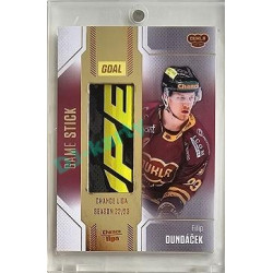 2022/23 Goal Cards Chance #S-32 Filip Dundáček Game Used Stick 1of3 EXPO PROMO